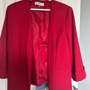 Kasper Women's Red Jacket